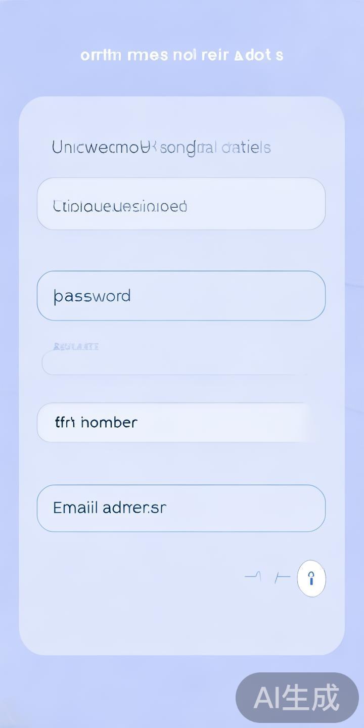 第三步：填写个人信息
按照提示，输入必要的注册信